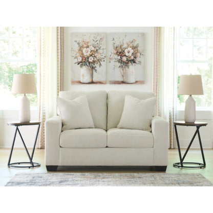 Greenbriar Loveseat - Ivory  / Smoke