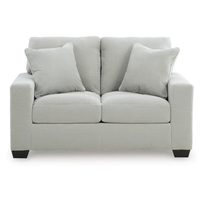Greenbriar Loveseat - Ivory  / Smoke