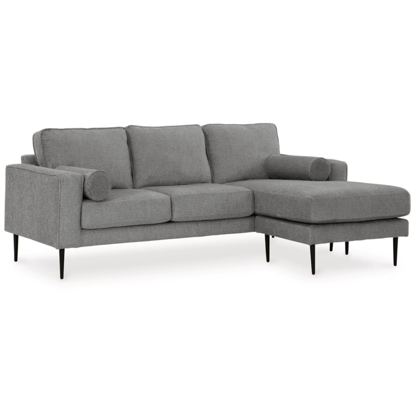 Hazela Sofa Chaise - Charcoal