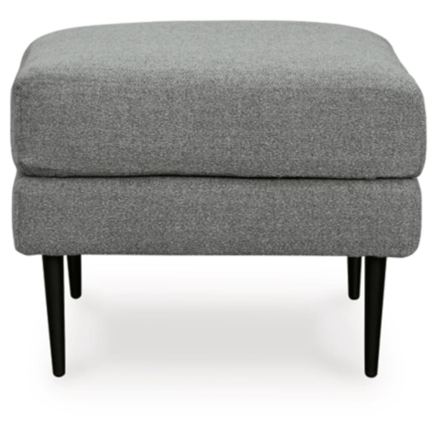 Hazela Ottoman - Charcoal / Sandston