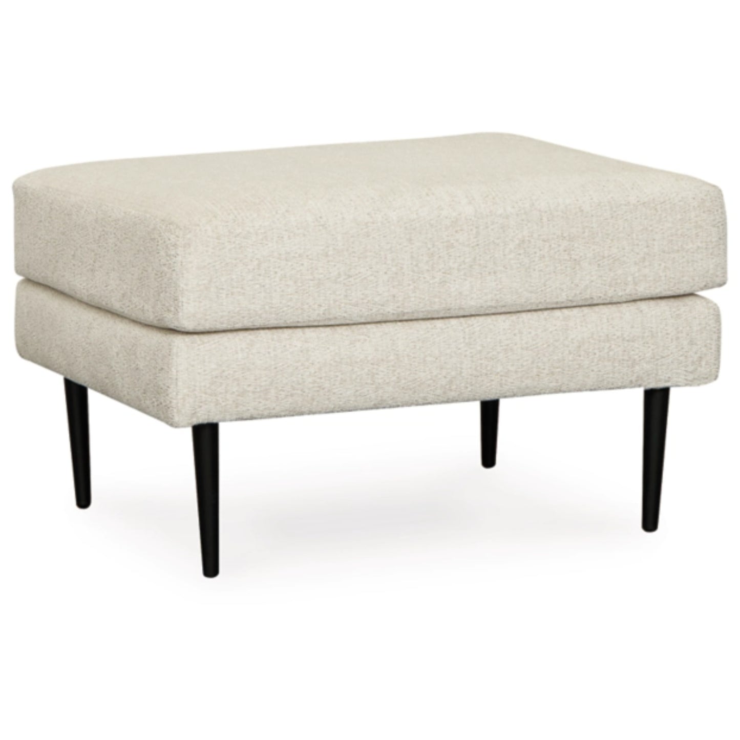 Hazela Ottoman - Charcoal / Sandston