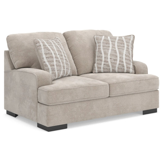 High Profile Loveseat - Taupe