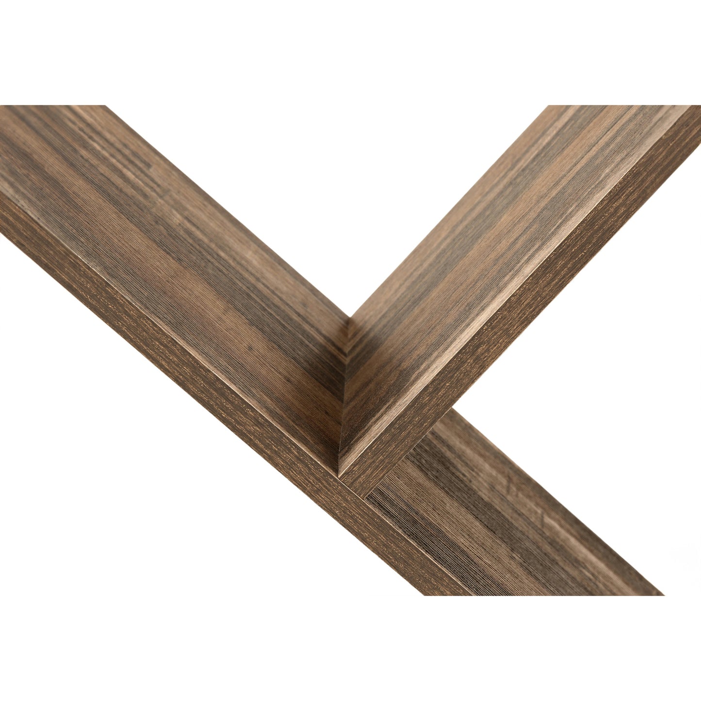 60" BOOKCASE M2202 - Brown Reclaimed / Dark Taupe / Grey