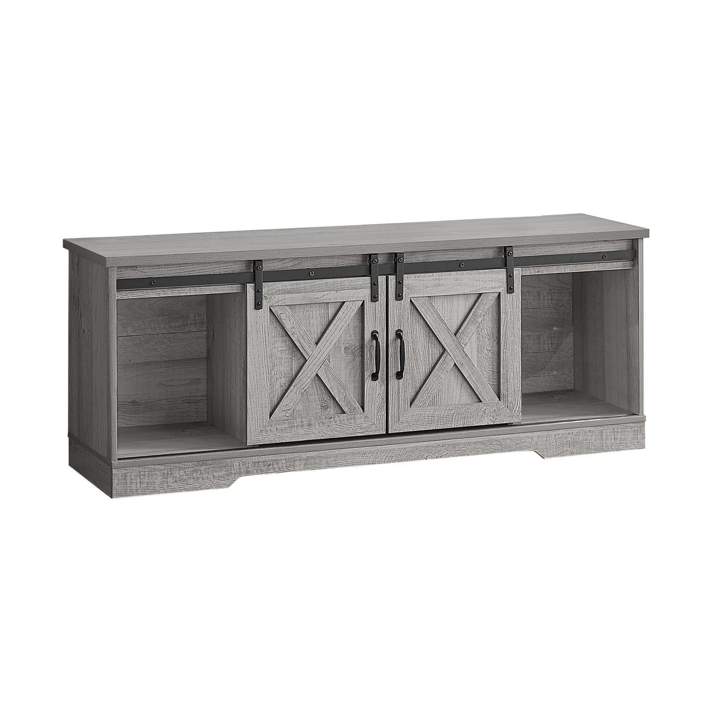 60'' TV STAND M2746 -  Grey / Brown / Dark Taupe