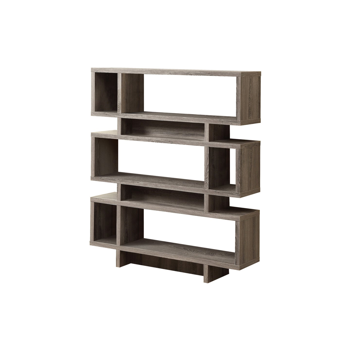 55" BOOKCASE M3251 - Dark Taupe