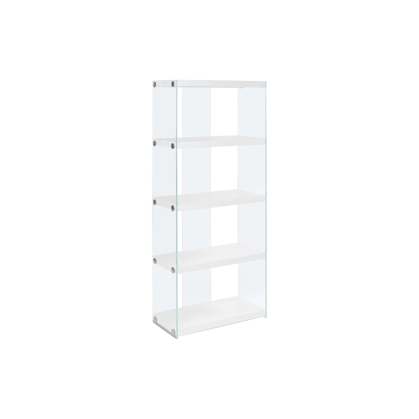 60" BOOKCASE M3289 - White