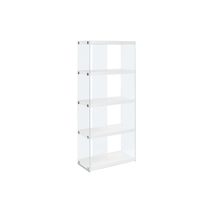 60" BOOKCASE M3289 - White