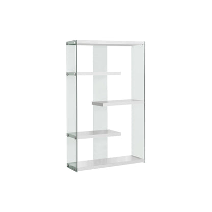 60" BOOKCASE M3290 - White