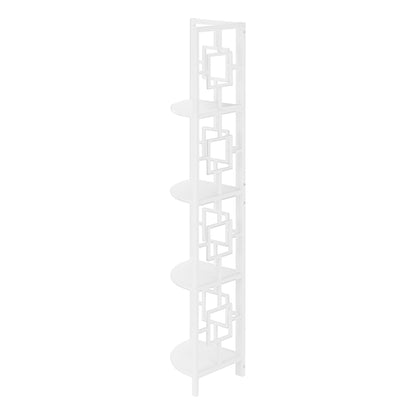 62" BOOKCASE M3613 - Black / Espresso / White / Dark Taupe