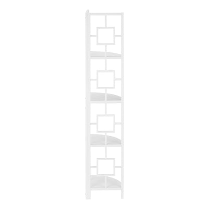62" BOOKCASE M3613 - Black / Espresso / White / Dark Taupe