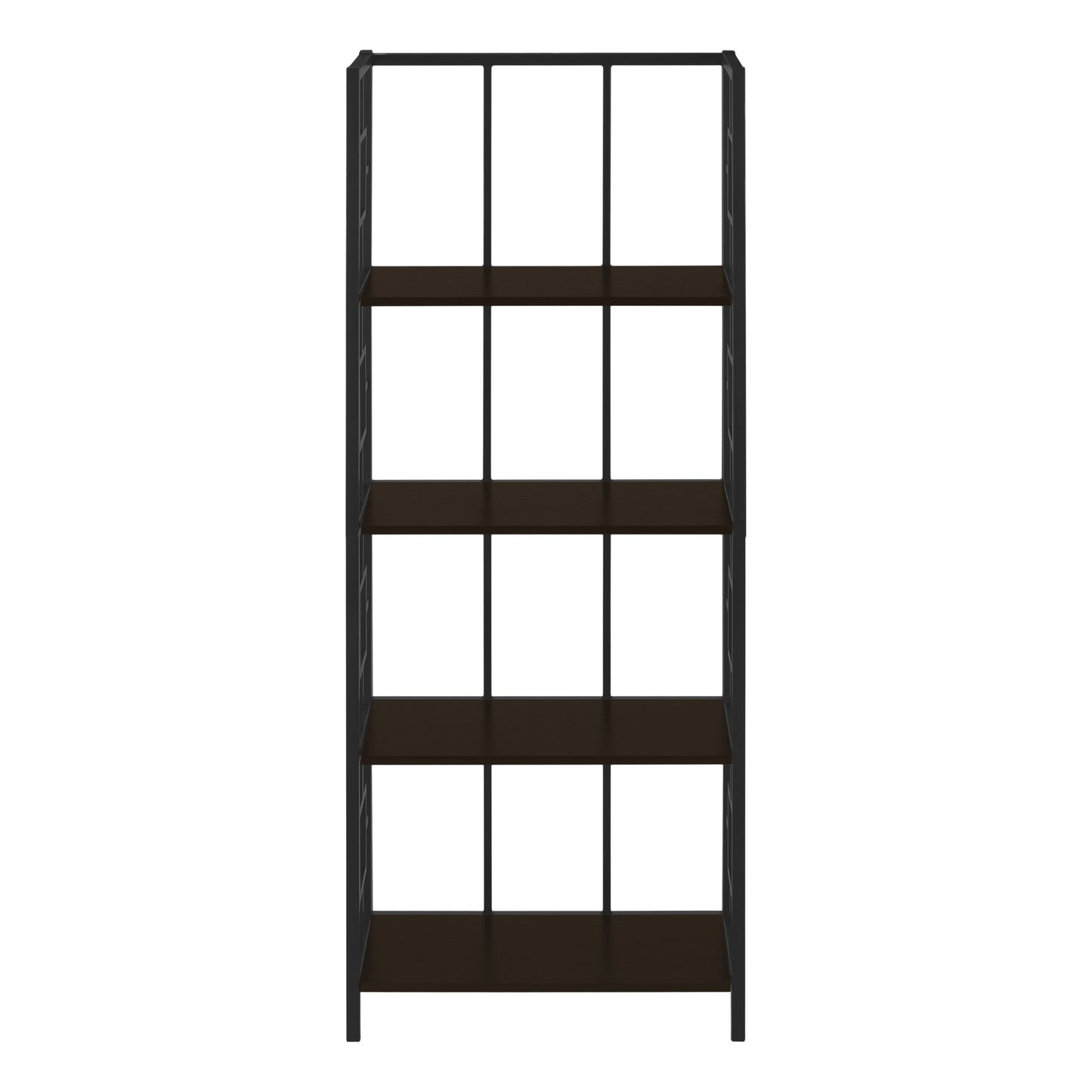 62" BOOKCASE M3617 - Espresso