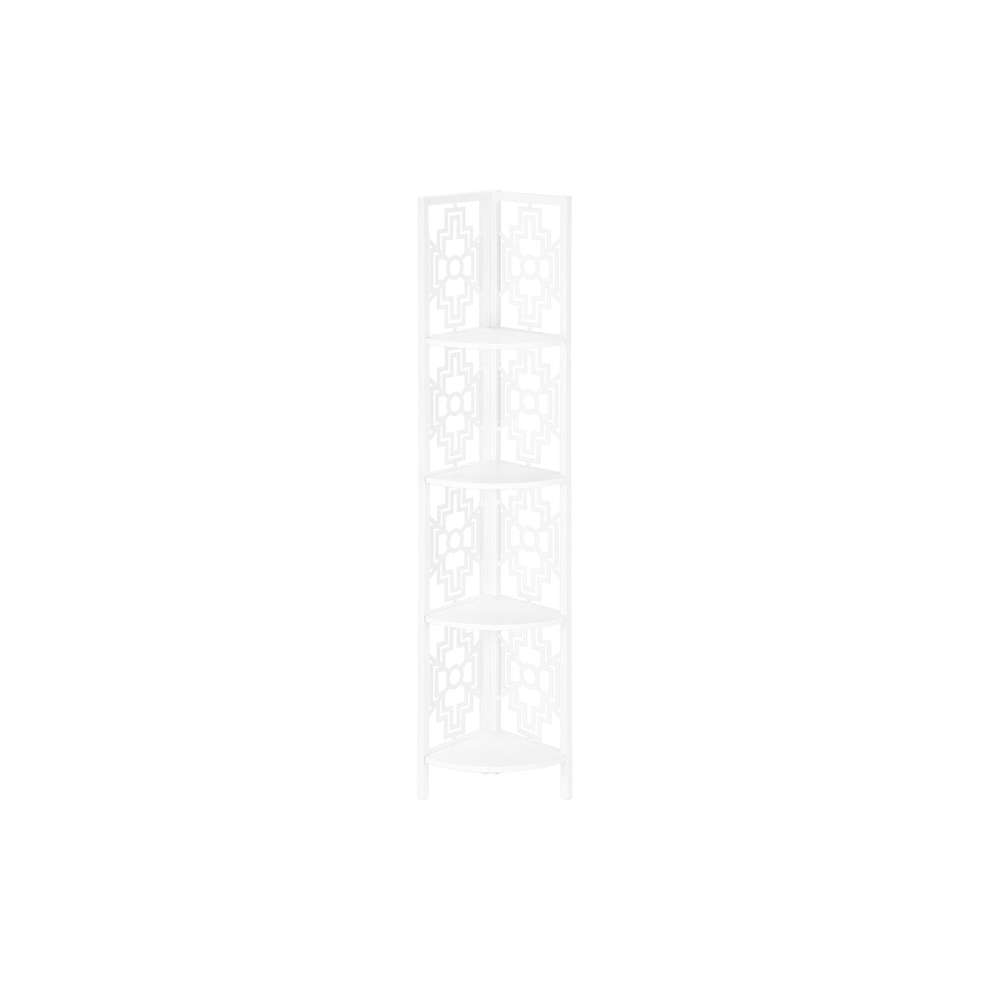 62" BOOKCASE M3623 - Espresso / White / Dark Taupe