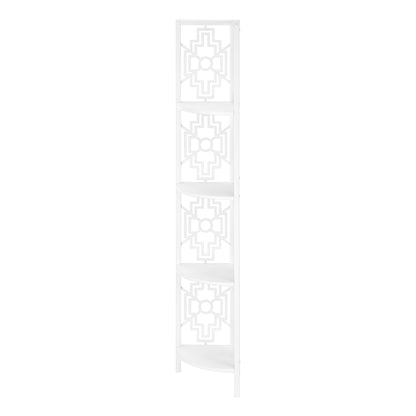 62" BOOKCASE M3623 - Espresso / White / Dark Taupe