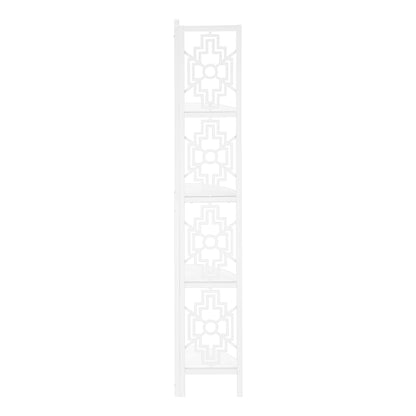 62" BOOKCASE M3623 - Espresso / White / Dark Taupe