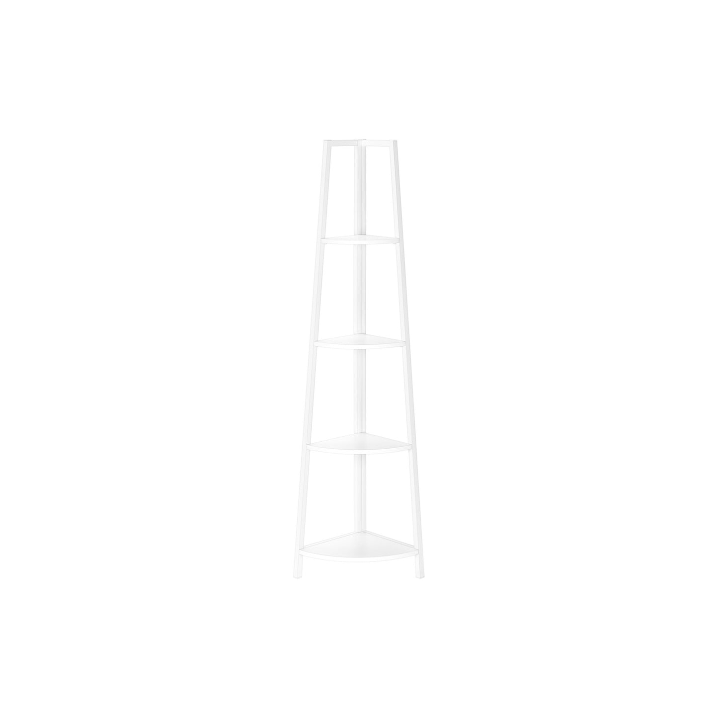 60" BOOKCASE M3665 - White