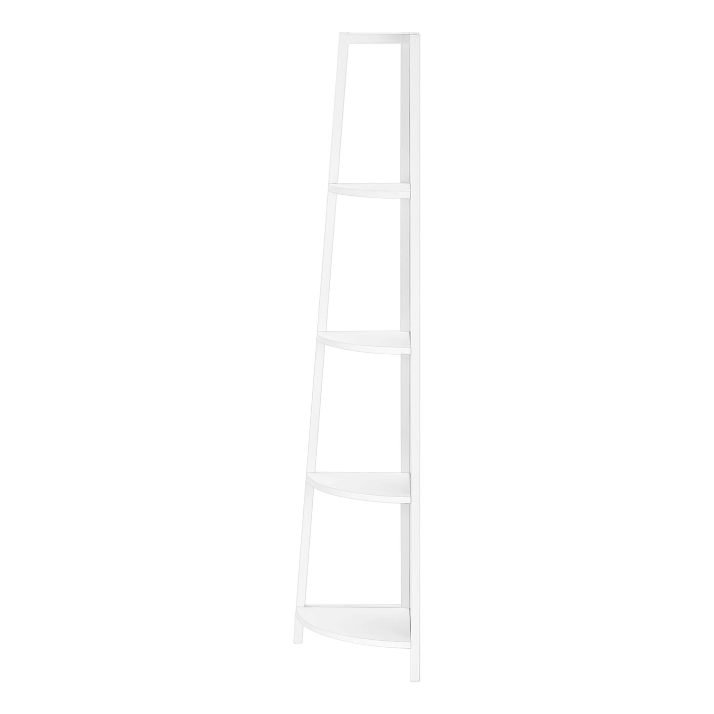 60" BOOKCASE M3665 - White