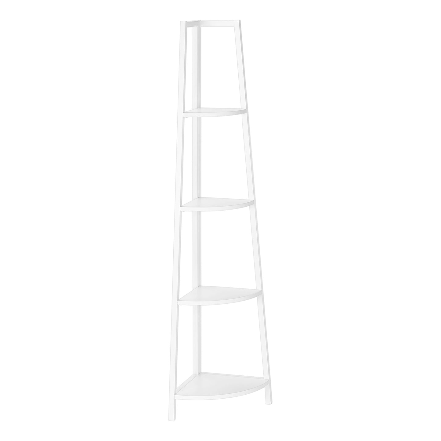 60" BOOKCASE M3665 - White