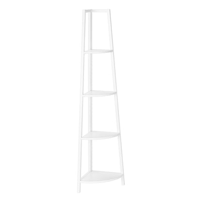60" BOOKCASE M3665 - White