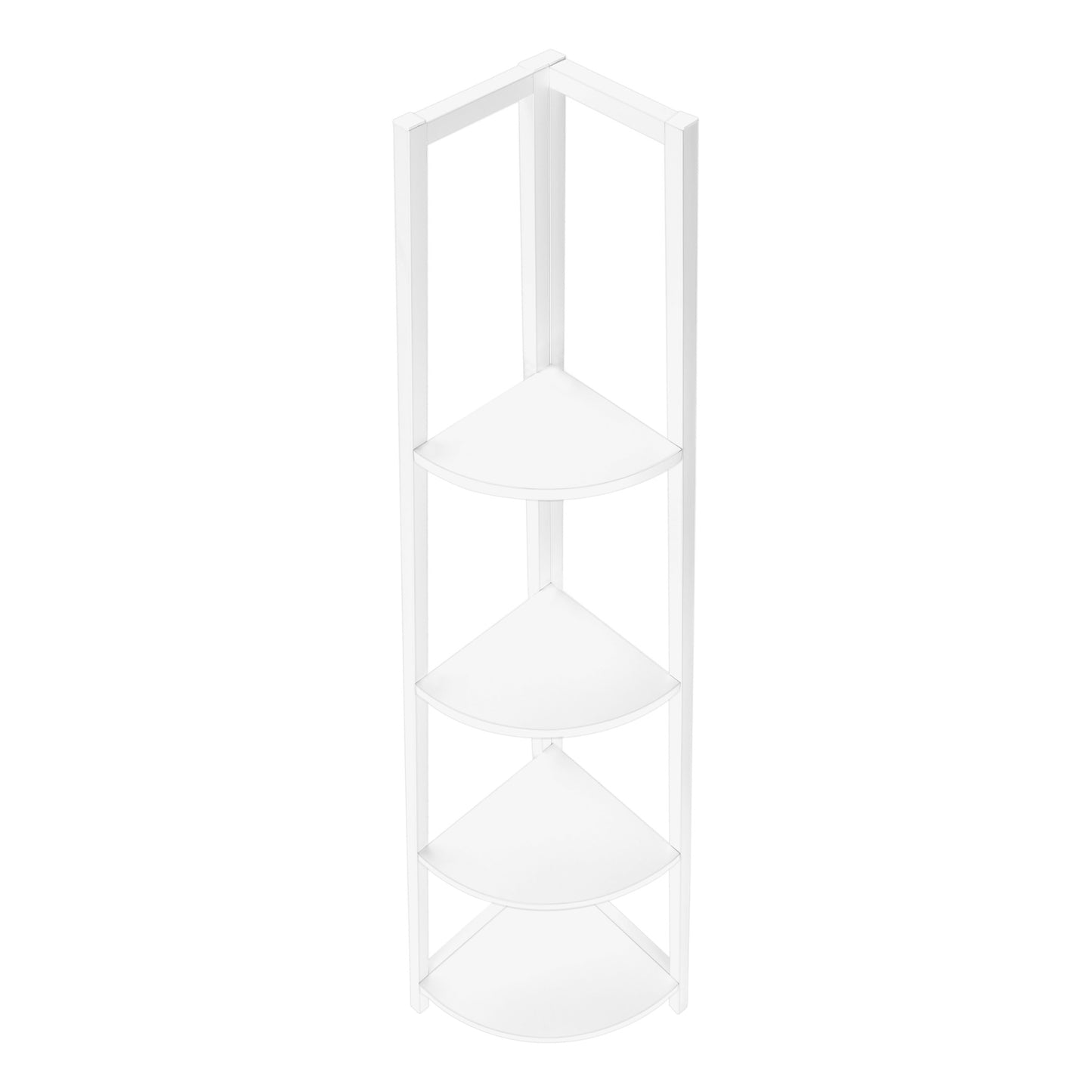 60" BOOKCASE M3665 - White