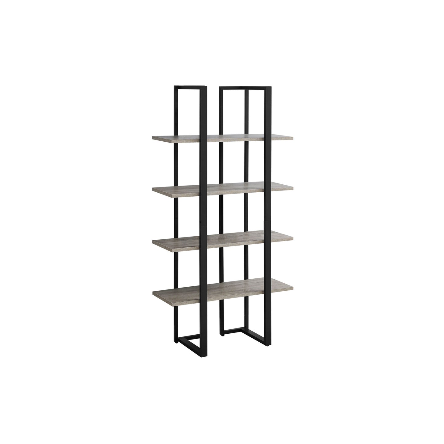 60" BOOKCASE M7237 - Dark Taupe