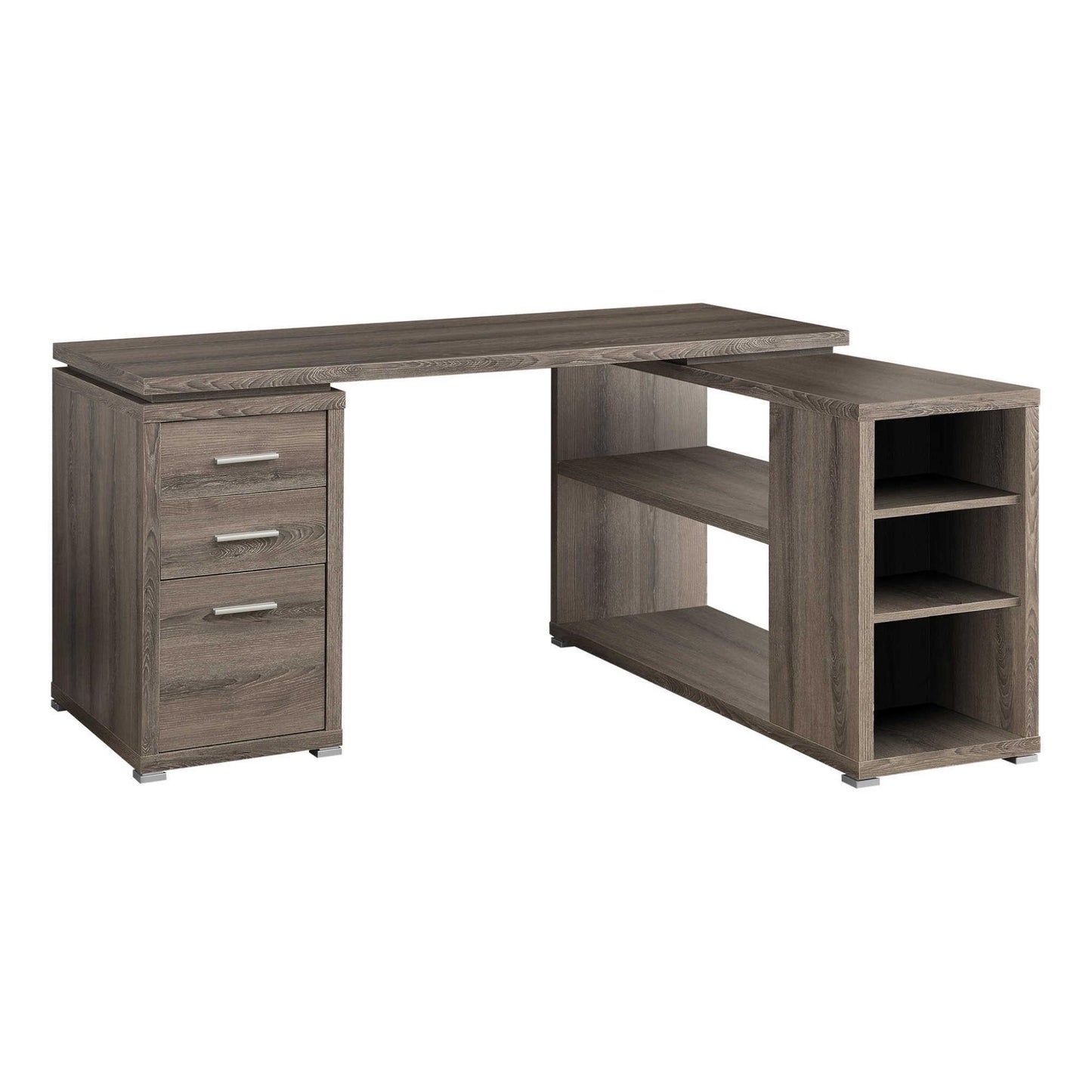 OFFICE DESK M7319 - Dark Taupe