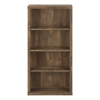48" BOOKCASE M7404 - Brown / Grey / Taupe