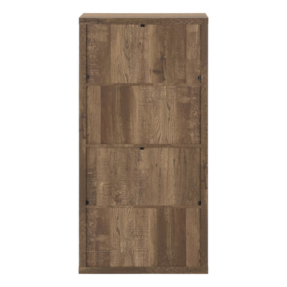 48" BOOKCASE M7404 - Brown / Grey / Taupe