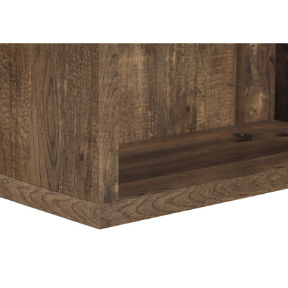 48" BOOKCASE M7404 - Brown / Grey / Taupe