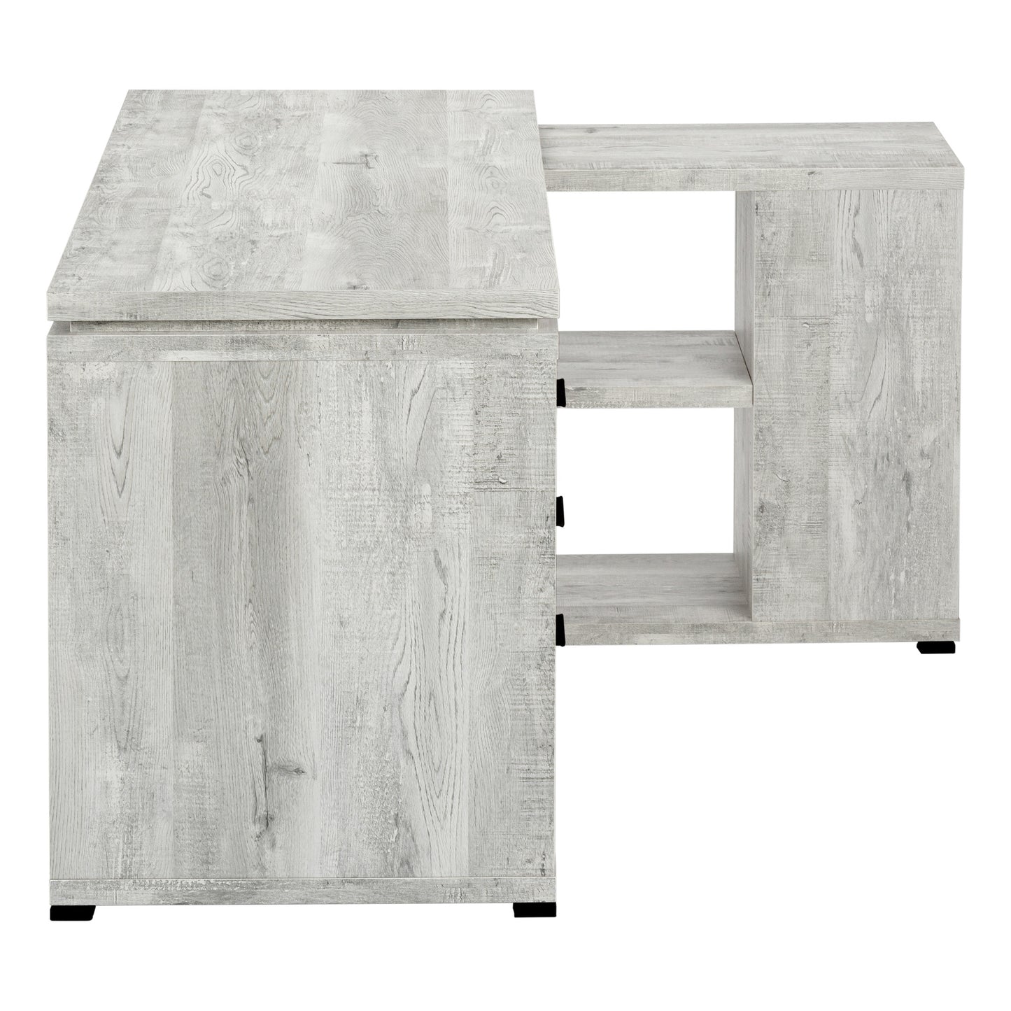 OFFICE DESK M7421 -Grey Reclaimed Wood