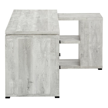 OFFICE DESK M7421 -Grey Reclaimed Wood