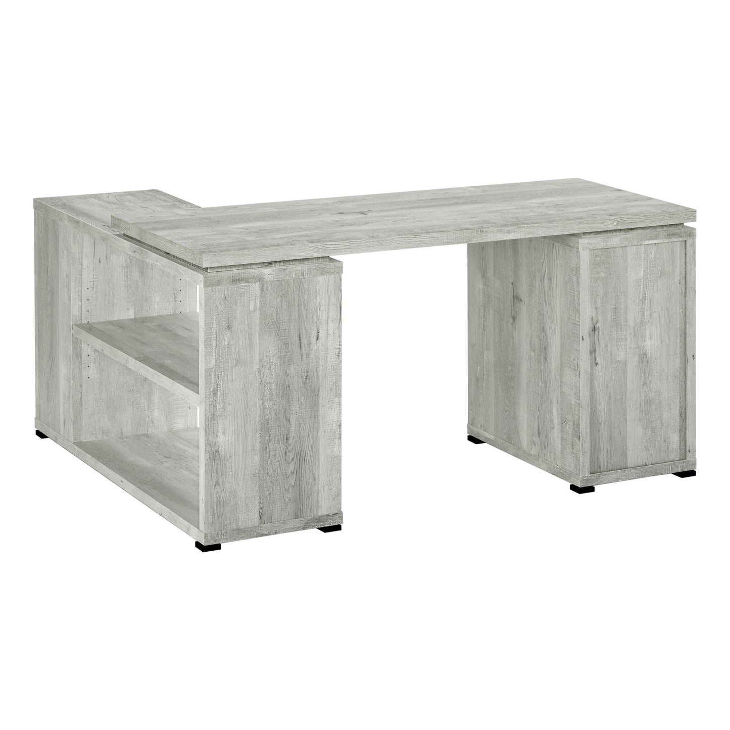 OFFICE DESK M7421 -Grey Reclaimed Wood
