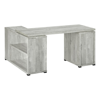 OFFICE DESK M7421 -Grey Reclaimed Wood