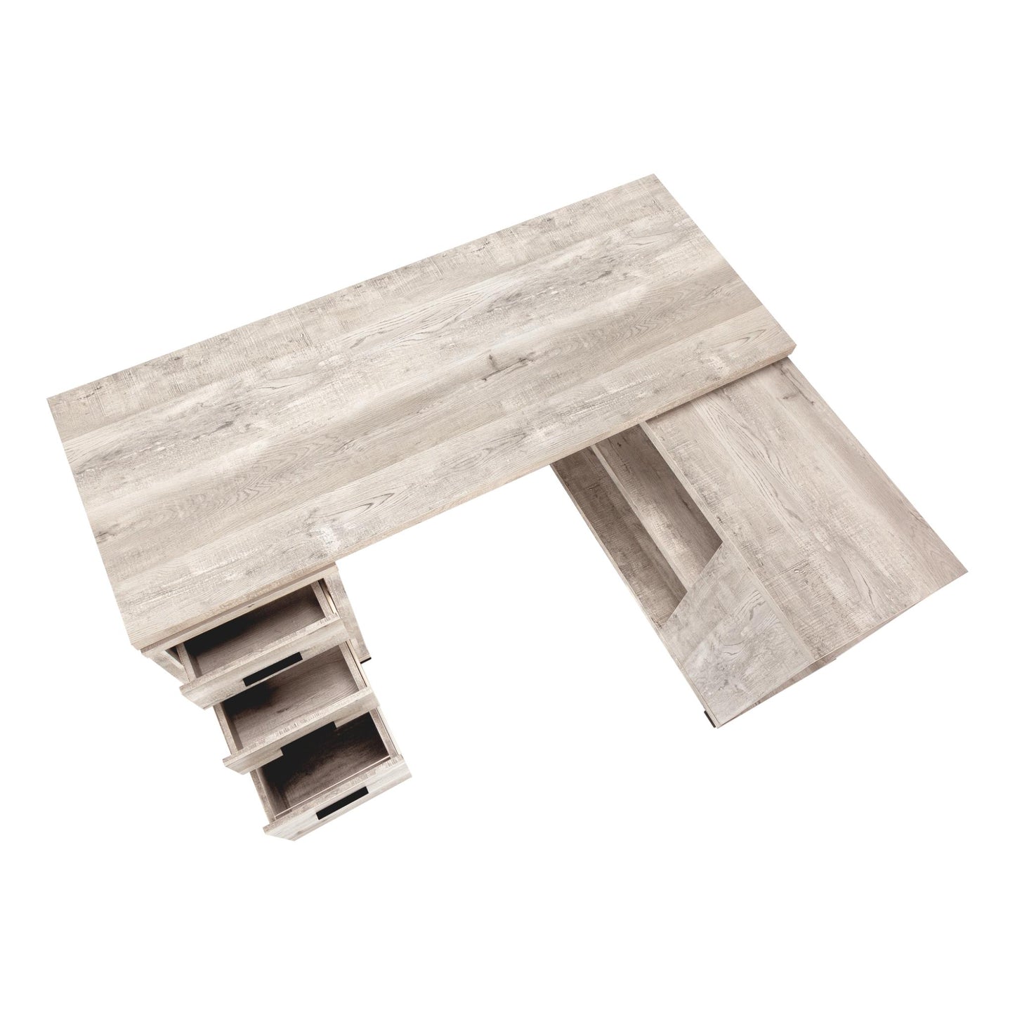 OFFICE DESK M7422 - Taupe Reclaimed Wood