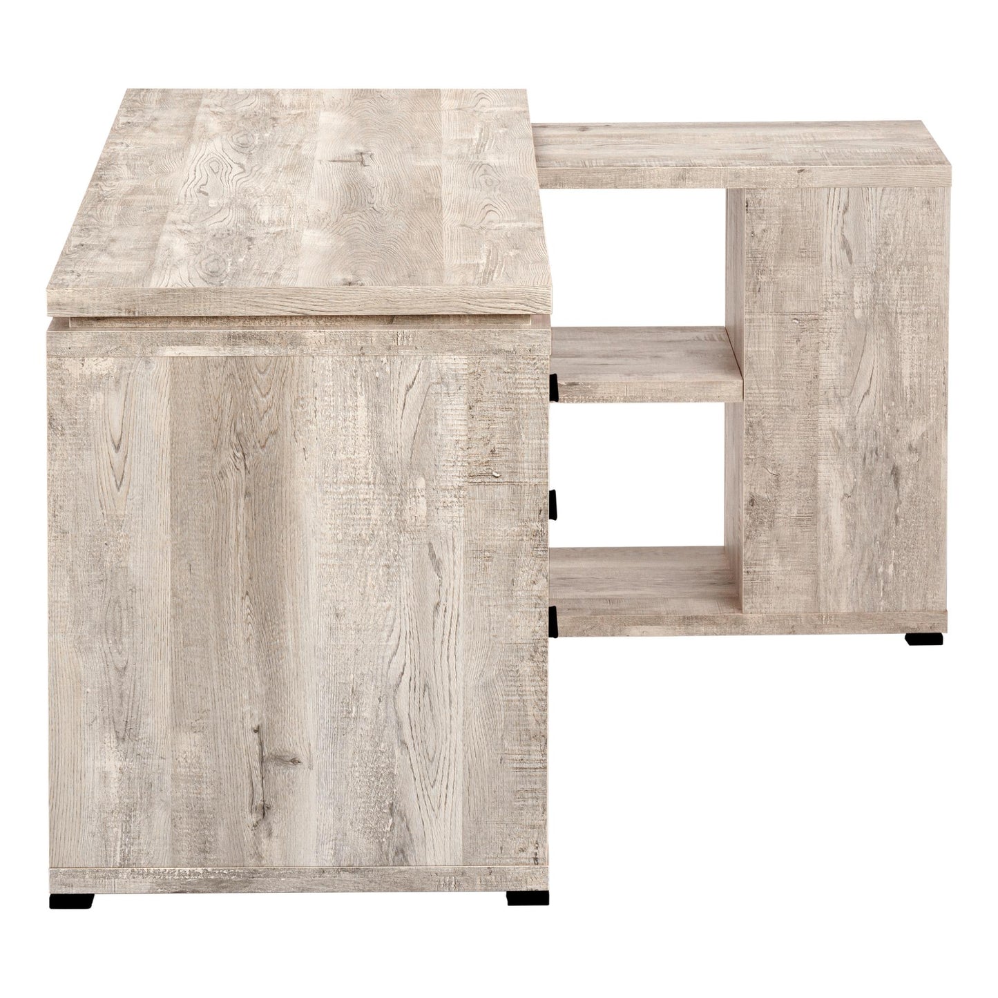 OFFICE DESK M7422 - Taupe Reclaimed Wood