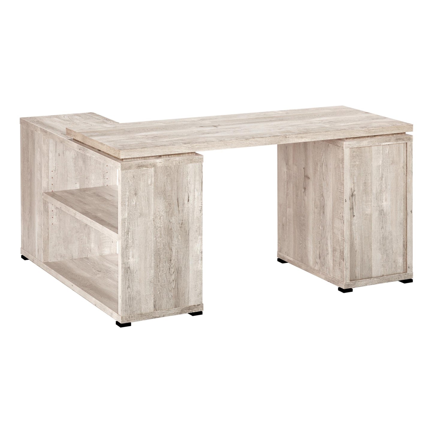 OFFICE DESK M7422 - Taupe Reclaimed Wood