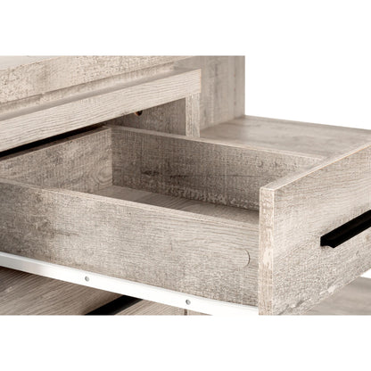OFFICE DESK M7422 - Taupe Reclaimed Wood