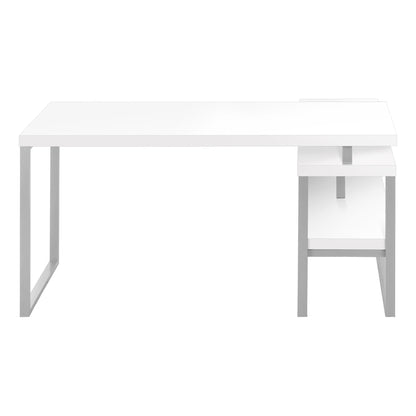 OFFICE DESK M7585 - White / Concrete