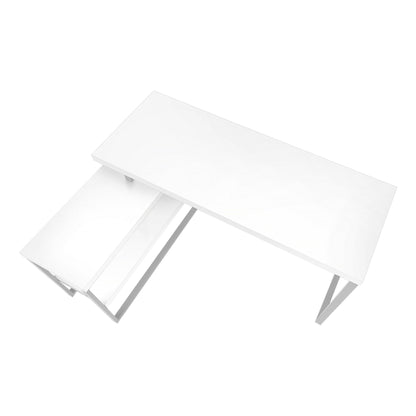 OFFICE DESK M7585 - White / Concrete