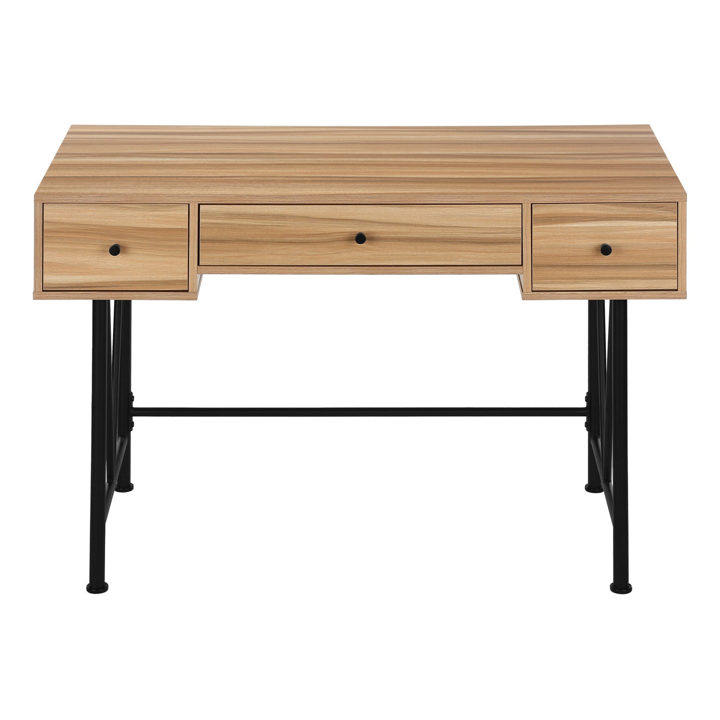 OFFICE DESK M7672 - Light Reclaimed Wood / Walnut / Cherry