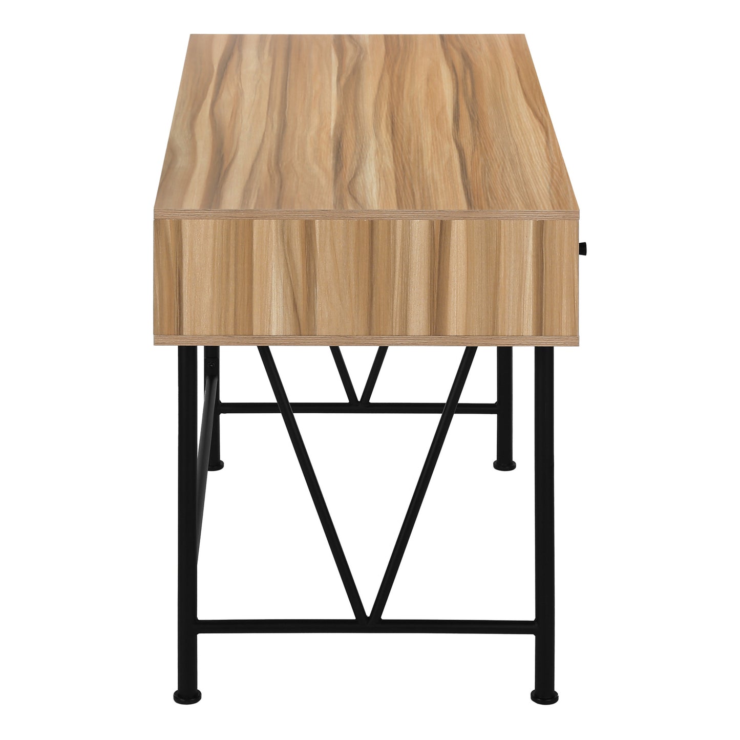 OFFICE DESK M7672 - Light Reclaimed Wood / Walnut / Cherry