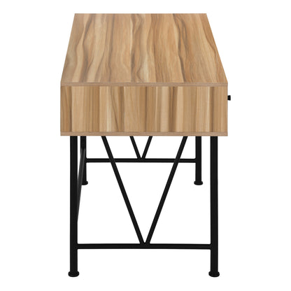 OFFICE DESK M7672 - Light Reclaimed Wood / Walnut / Cherry