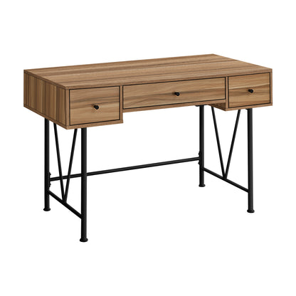 OFFICE DESK M7672 - Light Reclaimed Wood / Walnut / Cherry
