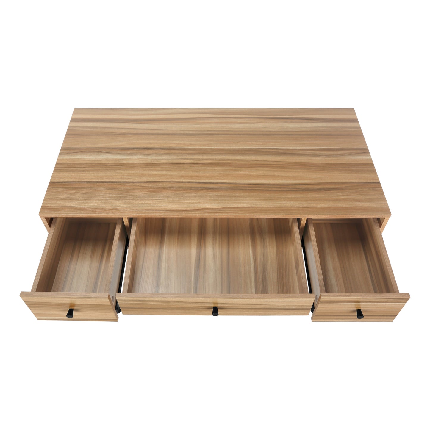 OFFICE DESK M7672 - Light Reclaimed Wood / Walnut / Cherry