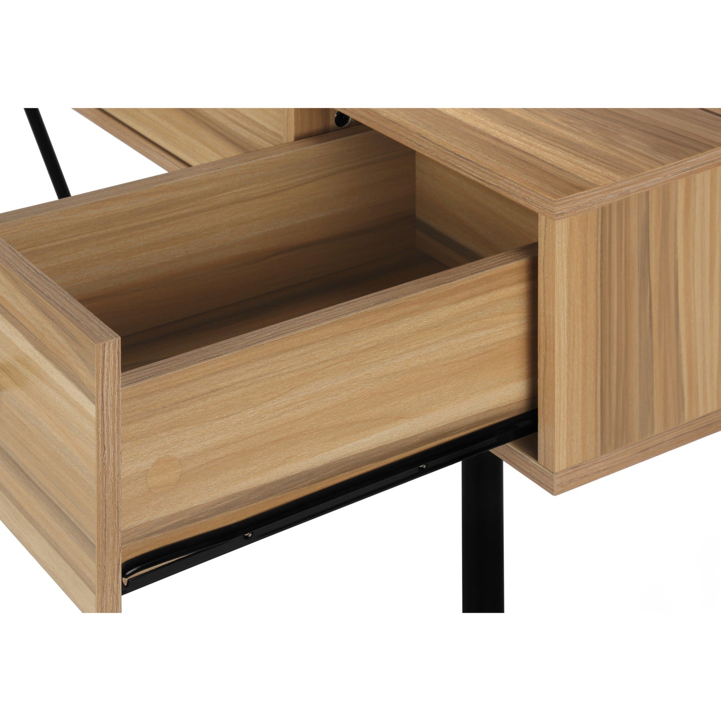 OFFICE DESK M7672 - Light Reclaimed Wood / Walnut / Cherry