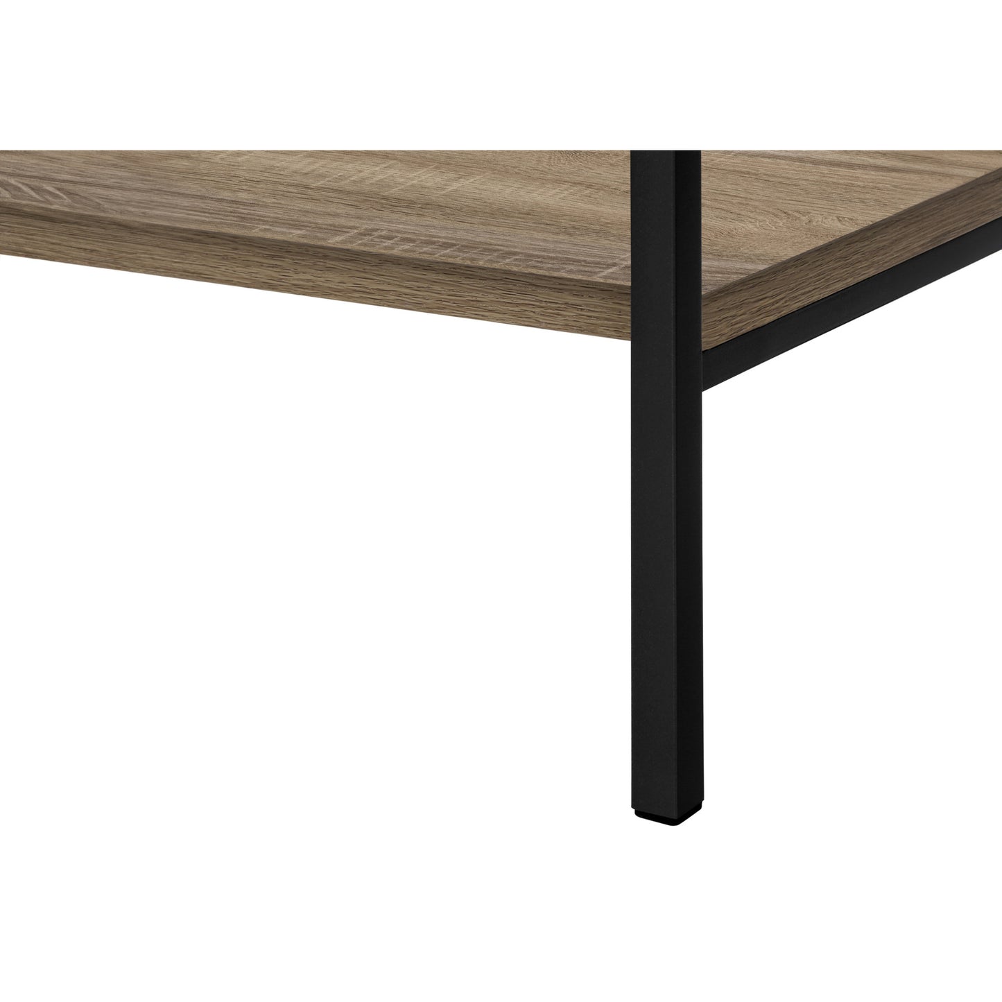 48" BOOKCASE M7800 - Dark Taupe / White