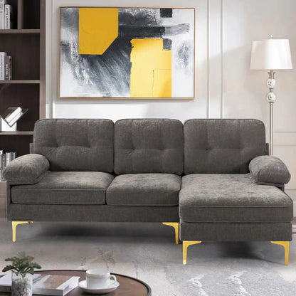 Sectional  Dark Grey - 8585