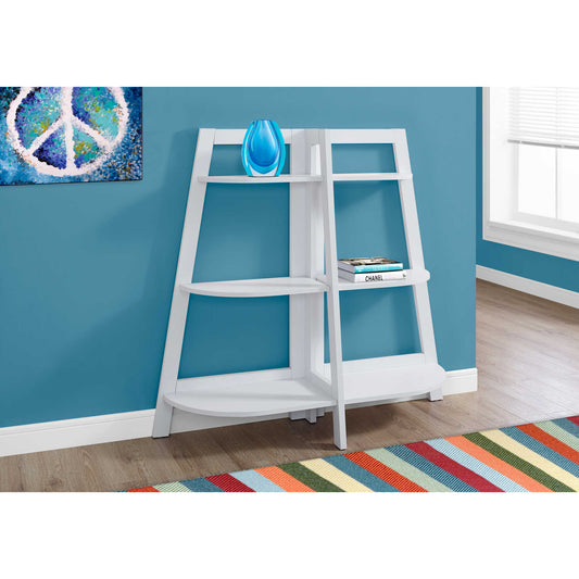48" BOOKCASE M2427 - White / Dark Taupe / Espresso