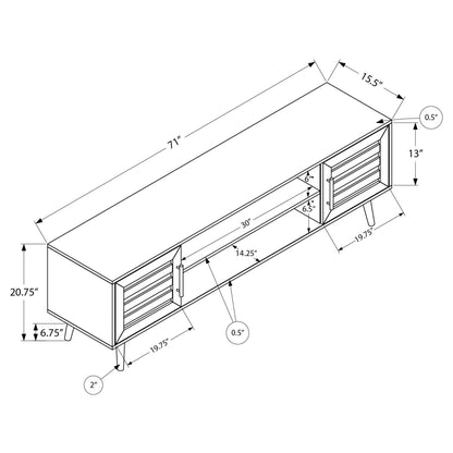 72'' TV STAND M2717