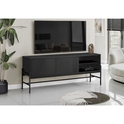 60'' TV STAND M2738 - Black / White / Grey
