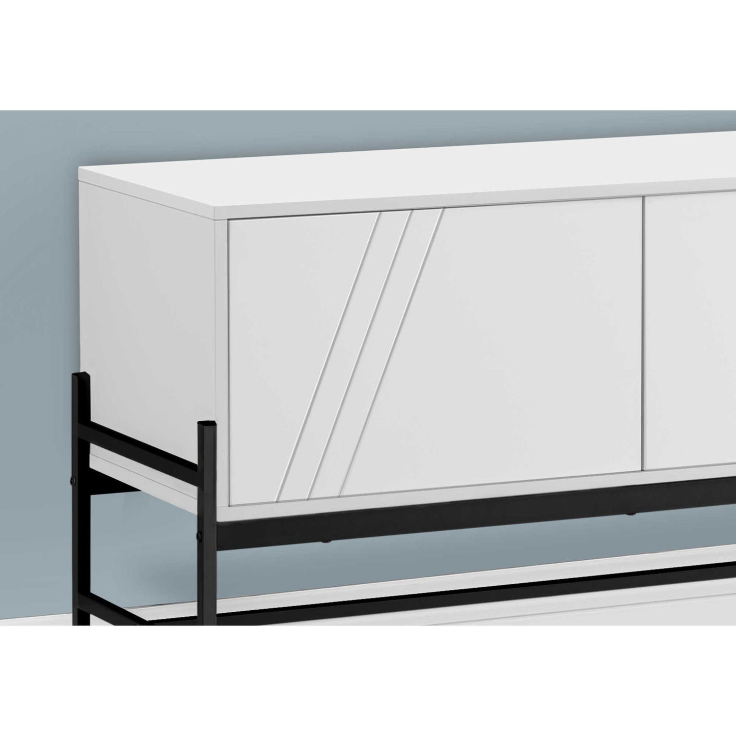 60'' TV STAND M2738 - Black / White / Grey